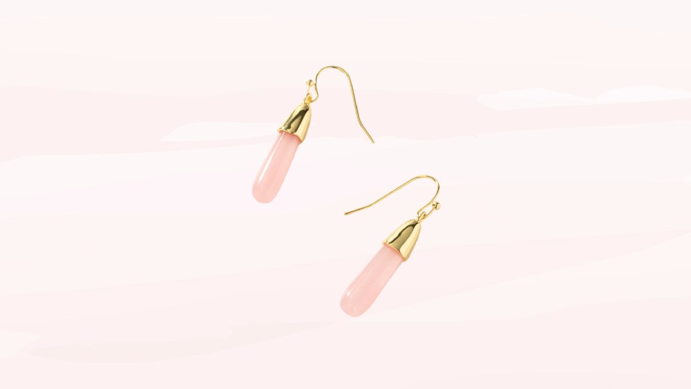 Whimsical fantasy-themed drop earrings