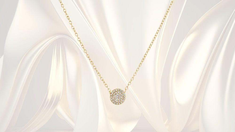 Keeya Pave Diamond Necklace
