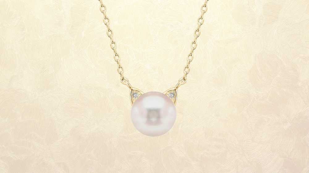 Stylish cultured pearl neacklace