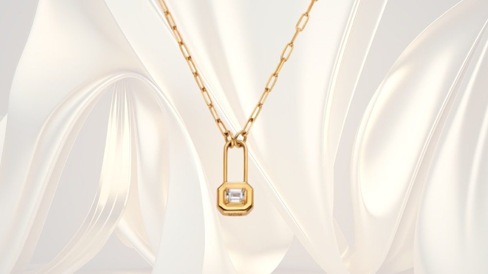 Gold timeless necklace