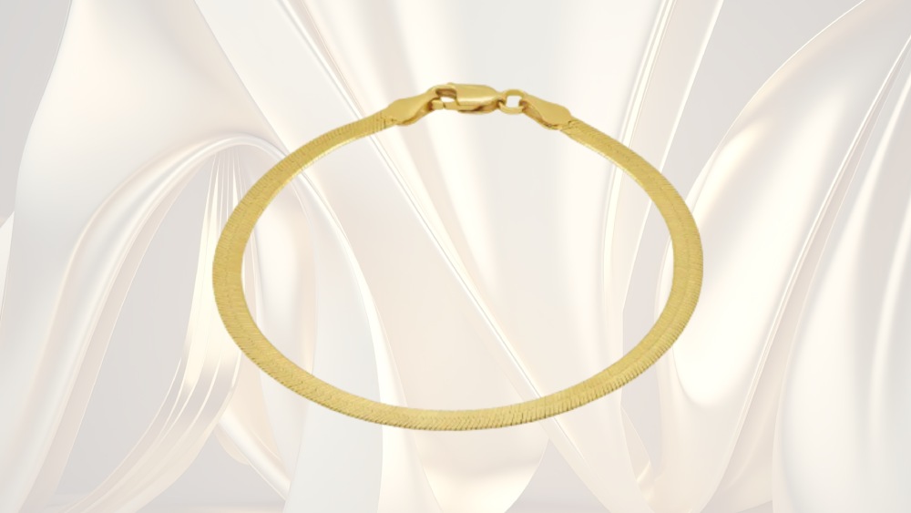 Engraved Slim Bracelet
