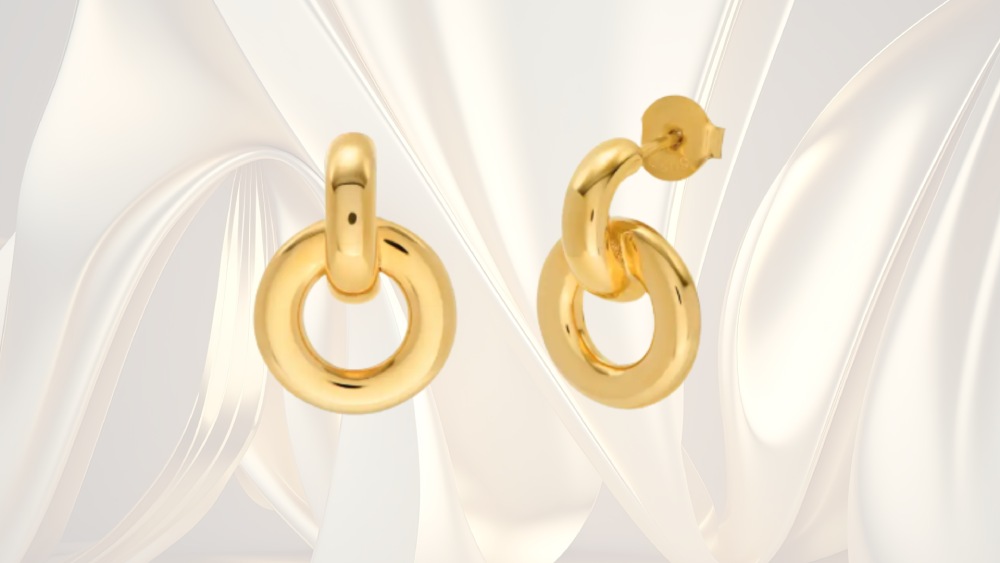 Luxurious Interlace Earrings